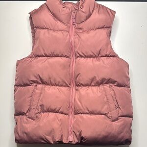Pink Puffer Vest old navy